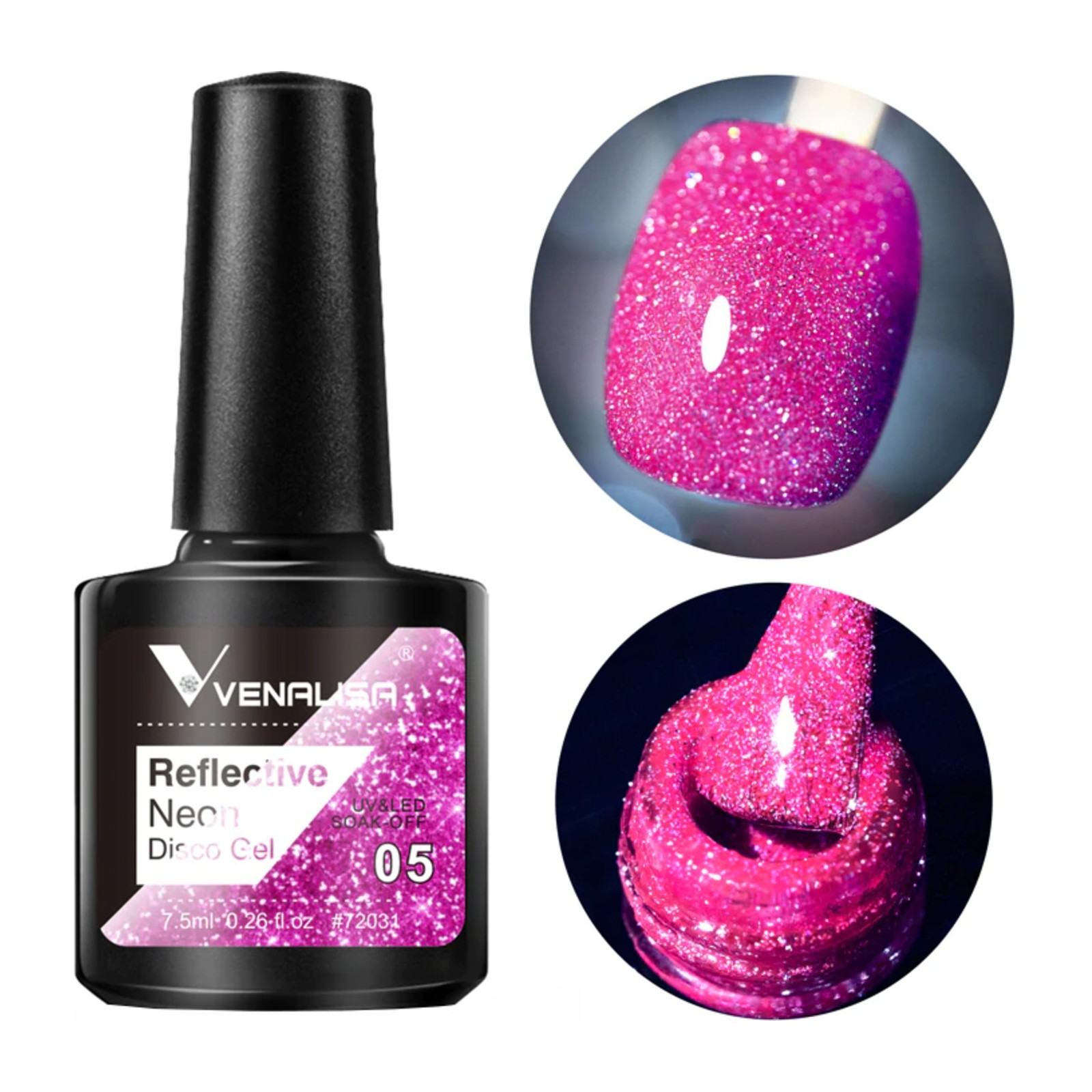 Venalisa -  Reflektierendes Neon-Disco-Gel -  BD05